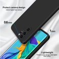 thumbnail image 3 of shiyou-Case Compatible with Huawei P30 Pro, Silky-Soft Touch Full-Body Protective Phone Silicone Case, Shockproof Cover with Microfiber Lining, Black, 3 of 4