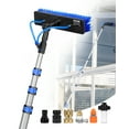 thumbnail image 1 of VEVOR Water Fed Pole Kit 20FT Solar Panel Cleaning Pole 180° Rotatable Brush Head, 1 of 9