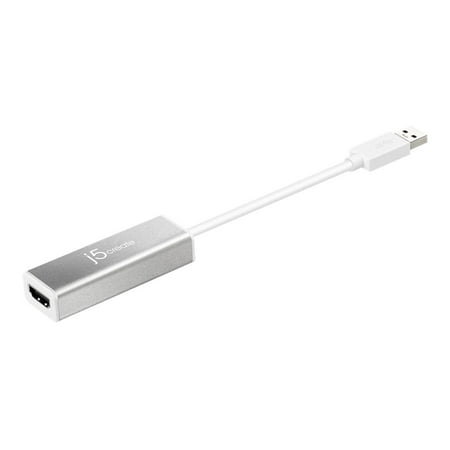 j5create - Slim USB-to-HDMI Adapter - Silver