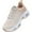 Beige, variant on RomenSi Walking Shoes for Women Gym Athletic Tennis Sneakers Comfortable Casual Running Shoes US 8