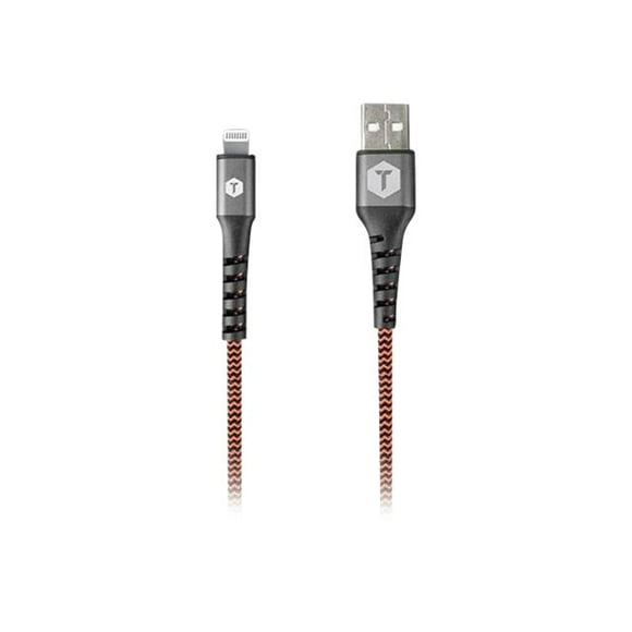 Tough Tested PRO Armor Weave - Lightning cable - Lightning male to USB male - 8 ft - shielded