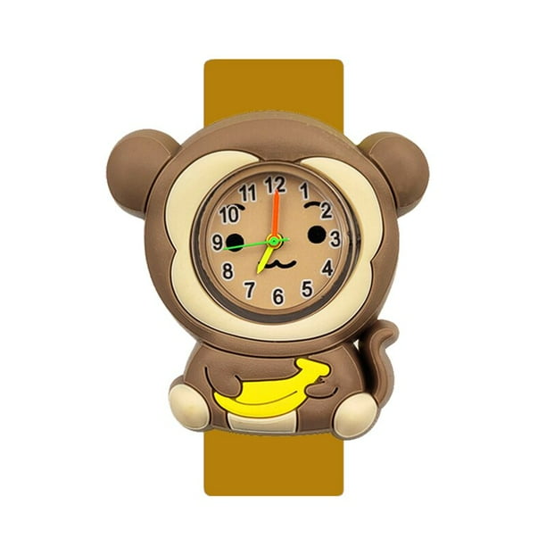 Reloj de dibujos animados para bebes pulsera para ninos relojes digitales electronicos de cuarzo para ninos regalo de cumpleanos para ninos y ninas reloj para ninos Gao Jinjia LED Walmart en