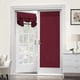 thumbnail image 1 of Cateissary Cortina opaca de poliéster, autoadhesiva, con cancelación de ruido, aislamiento térmico, decorativa, para cocina, oficina, dormitorio, Sombras de ventana Vino rojo Cateissary HA073349-03, 1 of 6