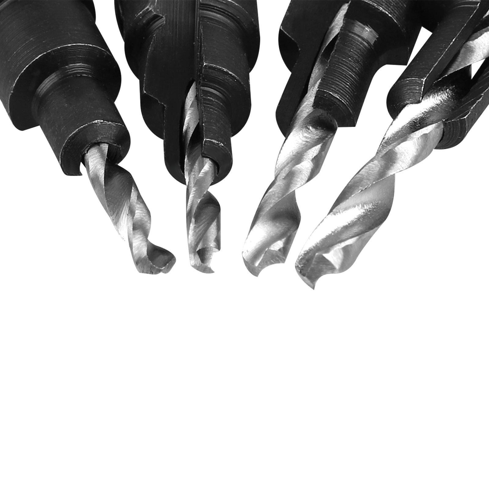 4pcs HSS Countersink Drill Bits 1 pcs 1//4 Quick Change Hole Hex Shank Screw OY