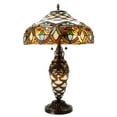 thumbnail image 3 of Arielle Double Lite Ivory Table Lamp, 3 of 5