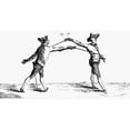 thumbnail image 2 of Fencing 18Th Century. Na Thrust In Epee Or Foil Fencing. Copper Engraving French Mid-18Th Century. Print by, 2 of 2