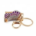 thumbnail image 5 of Yosoo Phone Car Bag Key Ring Keychain Charm Gift - Perfect for Women Ladies Girls' Key Bling Shoe Purse Fashion Decoration(Purple), 5 of 7