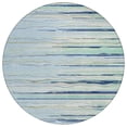thumbnail image 2 of Addison Rugs Chantille Indoor/Outdoor Transitional Stripes Sky Washable Round Rug, 8' x 8', 2 of 6
