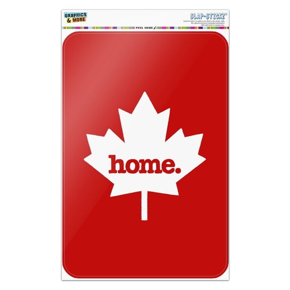 Canada Maple Leaf Home Country Solid Red Officially Licensed Home Business Office Sign