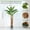 5FT, variant on Luku Artificial Banana Tree with Grey Planter, Faux Silk Banana Leaf Plant for Indoor Outdoor Tropical Decor