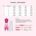 thumbnail image 6 of YiZYiF Girls Sequin Liturgical Worship Praise Dance Dress Tunic with Palazzo Pants Lyrical Dancewear Gold 10, 6 of 6