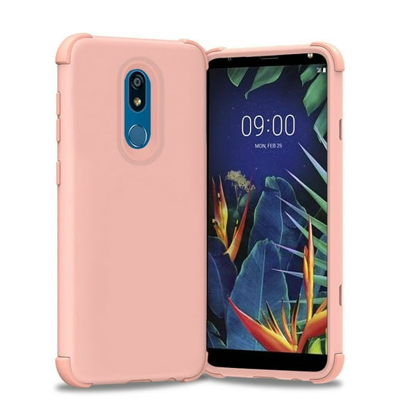 For Lg K40 Harmony 3 King Tough Shockproof Hybrid Case Cover - Rose Goldrose Gold