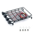thumbnail image 1 of Roof Rack Luggage Carrier with LED Lights RC Car Metal Parts Compatible with 1/14 1/12, 1 of 7