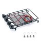 thumbnail image 1 of Estante Portaequipajes de techo con luces LED piezas de Metal de coche Remote Control Compatible con 1/14 1/12 1/10 SCX10 CC01 MN D90 D91 D99 MN90 MN99S Remote Control Car Abanopi Estante, 1 of 7