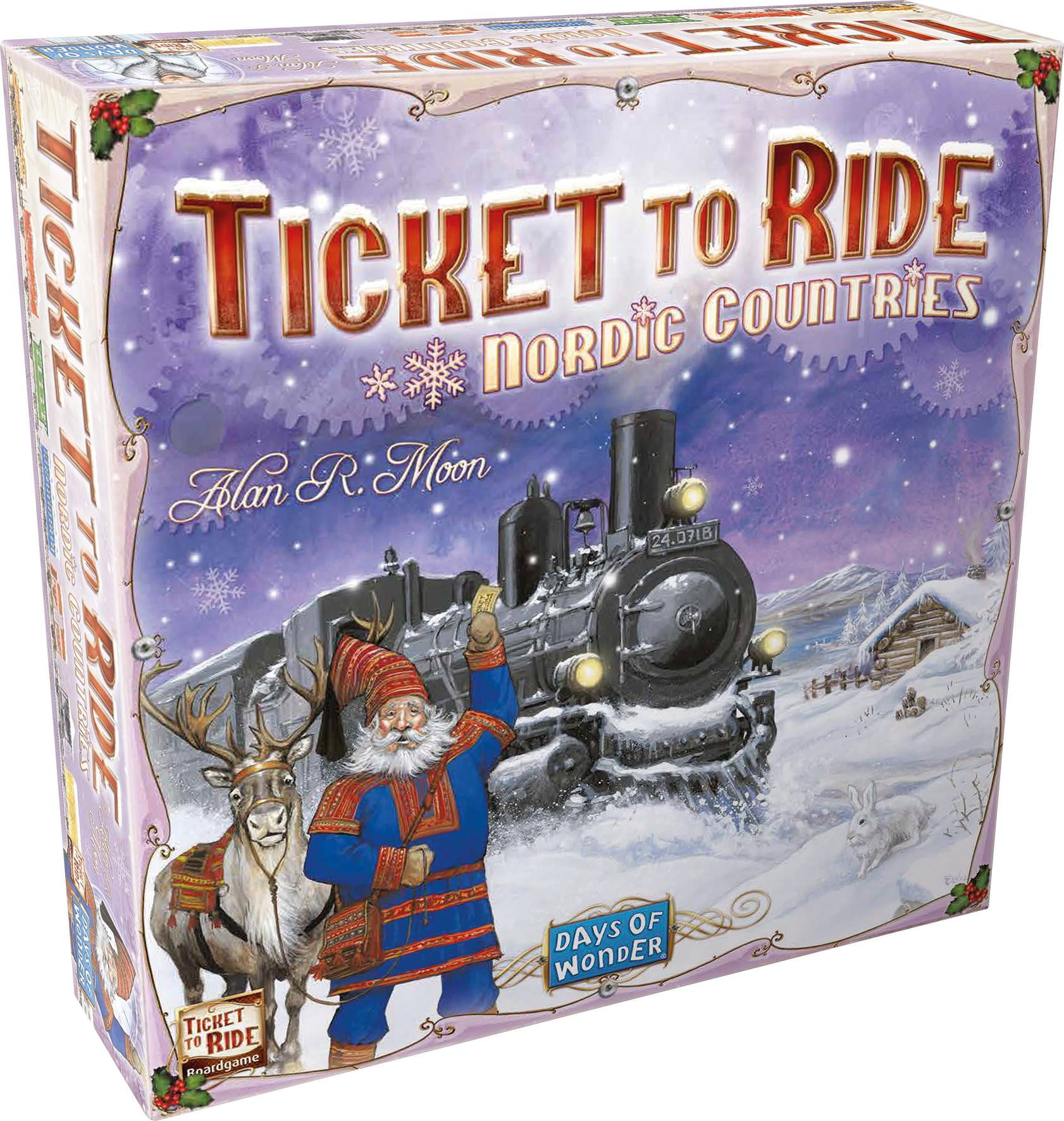 1x Ticket to Ride Nordic Countries Board Games for sale online 
