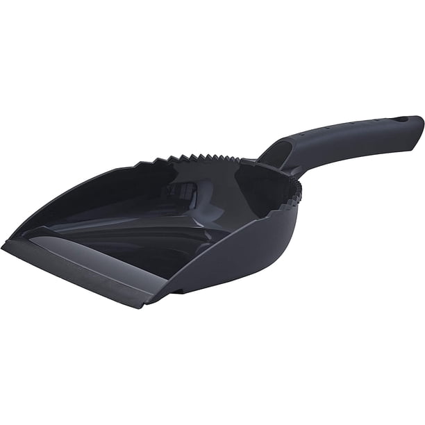 Superio Hand Broom & Dustpan Set - Comfort Grip With Natural Horsehair Bristles