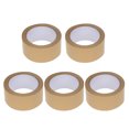 thumbnail image 1 of VERDANVERSE 5Set Tape for Packing Boxes Kraft Paper Tapes Bulk Brown, 1 of 7
