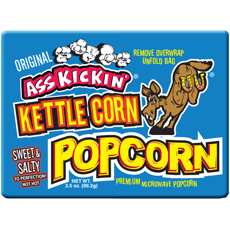 Ass Kickin’ Kettle Corn Popcorn