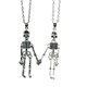 thumbnail image 3 of Collar con colgante de esqueleto Punk para parejas, cadena larga de calavera gótica, Hip Hop, fiesta, Halloween, Festival, joyería, regalos, 3 of 4