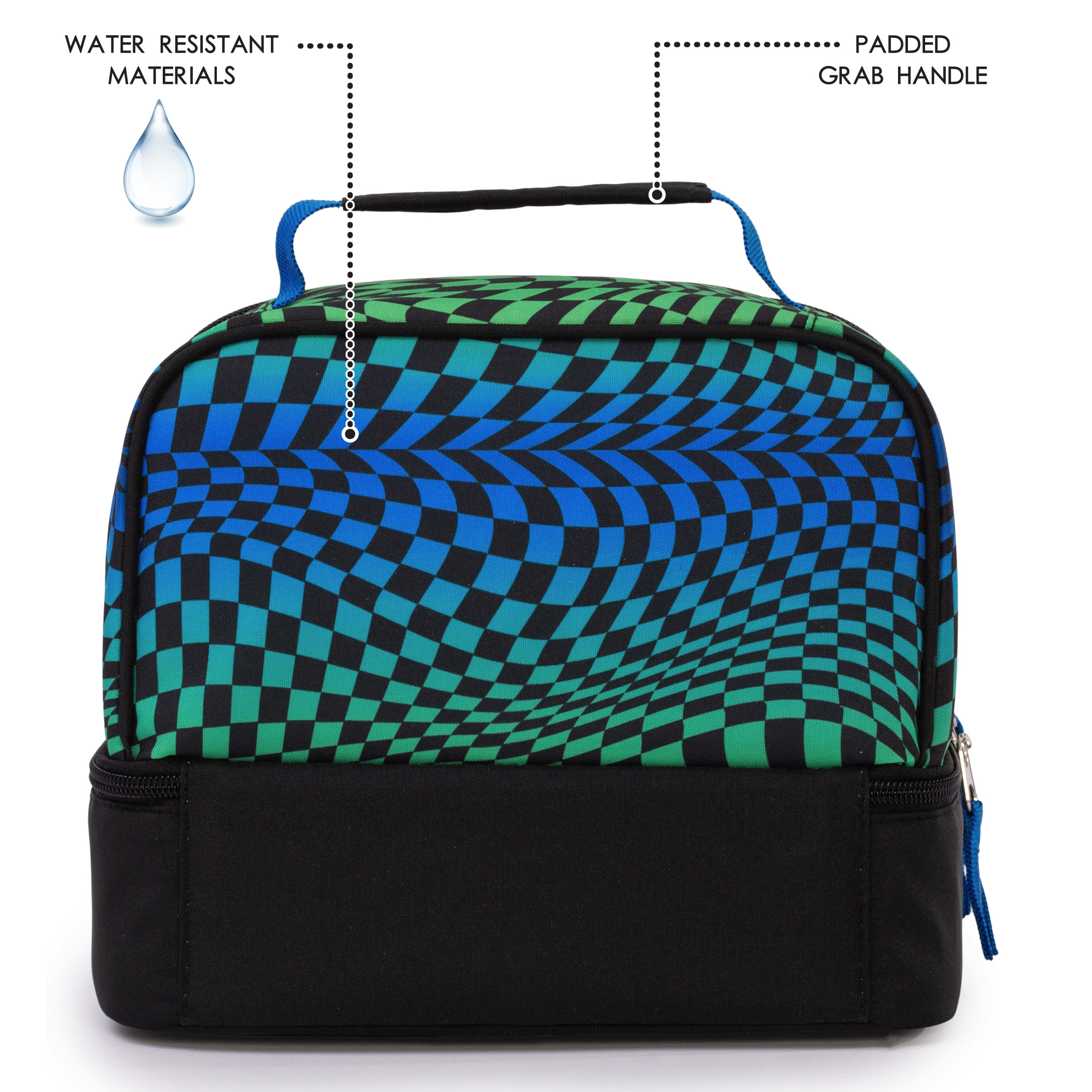 Jetstream Insulated Double Compartment Kids' Lunch Box
