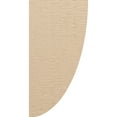 thumbnail image 3 of 11"W x 11"D x 22"H Wide Durham Rough Cedar Woodgrain TimberThane Corbel, Primed Tan, 3 of 6