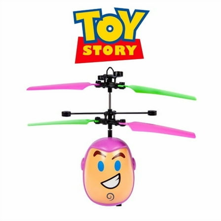 Disney Toy Story Buzz Lightyear Flying Motion Sensing Helicopter