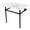 White / Matte Black, variant on Kingston Brass KVBH37227W4BB Templeton 37" Ceramic Console Sink with Brass Legs (4-Inch, 3-Hole), White/Brushed Brass