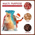 thumbnail image 7 of Fuzoiu Cloud Cute Hamster Print Christmas Gift Bag,Burlap Gift Bag with Drawstring Closure & Hang Tag,Perfect for Holidays, Birthdays, and Special Occasions-Small, 7 of 7