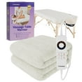 thumbnail image 1 of Flannel Massage Table Warmer w/ 6 Temperature Settings (71" x 31.5â) LivaClean Fleece Massage Table Warmer Heating Pad Blanket, Electric Heated Blanket, 2-Year Replacement Guaran, 1 of 8