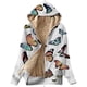 thumbnail image 1 of Chaquetas Con Capucha Para Mujer Casual Invierno Cálido Felpa Cremallera Doble Cara Sudadera Con Capucha Chaqueta Abrigo Odeerbi  ODB122195, 1 of 5