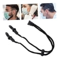 thumbnail image 3 of HORIALENCE 3PCS Elastic Cords for Masks Black Braided Rope Plastic for Adults Outdoor Activities, 3 of 8