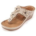 thumbnail image 7 of Ablanczoom Women Sandals - Massage Function Platform & Wedge Sandals for Women Shoes, 7 of 7