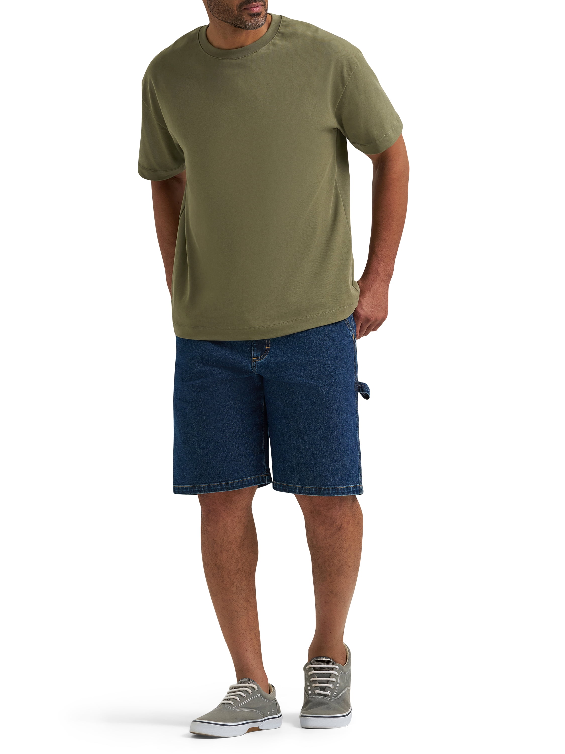 Wrangler Men's and Big Men's Relaxed Fit Carpenter Denim Short (30-50)