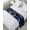 Blue, variant on Bed Runner for Queen Size, Black Blue Decorative Scarf Throws for Foot of Bed, White Circle Geometric Abstract Texture Luxury Bedding Protector Slipcover Bedrunners for Hotel/Home, 83 x 20 Inch