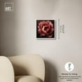 thumbnail image 5 of Velvety Richness II Canvas Luxe Flower Art by Art Remedy, White Frame, 12 x 12, 5 of 7