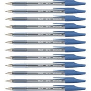 Better Ballpoint Pen, Stick, Medium 1 Mm, Blue Ink, Translucent Blue Barrel, Dozen | Bundle of 5 Dozen