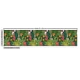 thumbnail image 2 of Leaves Fabric by the Yard, Jungle Forest Botanical Blossom Illustration with Assortment of Herbs Hawaii Flowers, Decorative Upholstery Fabric for Sofas and Home Accents, Multicolor by Ambesonne, 2 of 4