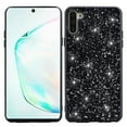 thumbnail image 3 of GSA Glitter Bling Hybrid Case for Samsung Galaxy Note 10 (6.3") - Black, 3 of 3