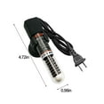 thumbnail image 3 of 5.90 x 3.54 x 2.36 inch 50W Mini Aquarium Heater for 1-10 Gallon Tanks Intelligent Constant Temperature 78°F Heating Rod for Small Fish and Turtle Tanks, 3 of 8