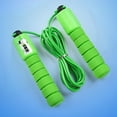 thumbnail image 4 of Cheers.US Jump Rope Digital Counting Skipping Rope for Fitness Workout Home Outdoor for Men Women Kids for Gym Fitness Home Aerobic Exercise & Slim Body, 4 of 5