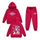 thumbnail image 1 of Kid Girl Pop Singer Hoodie Set,Casual Fashion Christmas Print Long Sleeve Pullover Casual Sweatshirt Pullover Crew Neck Oversized Sweatshirt, 140, 1 of 2