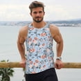 thumbnail image 5 of Rocae Rose Flowers for Men's Workout Tank Top Men's Running Tank Top Dry Fit Athletic Workout Tank TopsXX-Large, 5 of 9
