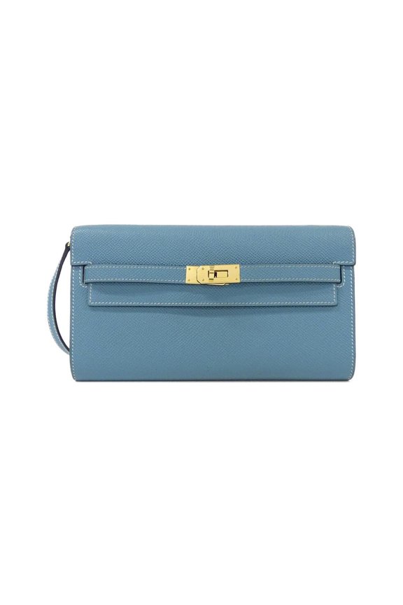 Pre-Owned Hermes Kelly Classic To Go 080253CC Shoulder Wallet