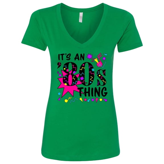Inktastic It's an '80s Thing Women's V-Neck T-Shirt