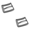 thumbnail image 2 of crativent Replacement Belt Buckle Pin Roller Waistband Accessory Reusable Rectangular Strap Slider Household Repair Part 35mm 2Set, 2 of 6