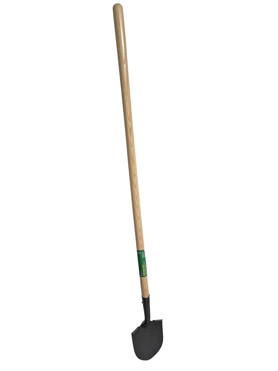 Farm Tuff 6.25" wide round point shovels, set of two -33 in & 48 in. handles