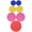 Cadet Blue, Pastel Yellow, Pink, Red, variant on Pyrex (2) 7202-PC 1-Cup Plum Purple, (2) 7200-PC 2-Cup Cadet Blue, (2) 7201-PC 4-Cup Loring Pink, and (1) 7402-PC 6/7-Cup Green Round BPA-free Plastic Lids