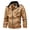 Khaki, variant on Lilgiuy Men's Leather Jacket Fashion Fall Winter Vintage Long Sleeve Zip Up Outwear Jacket for Motorcycle Biker Dark Khaki