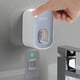 thumbnail image 3 of Dispensador de pasta de dientes automático de doble exprimidor de pared montado en el baño, 3 of 5