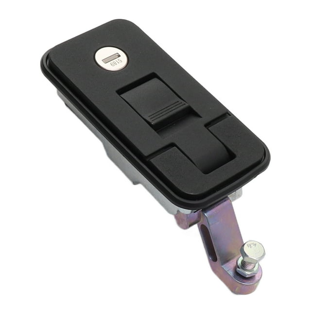 Serrure de Compression, Levier Réglable Serrures de Compression Anti-Vol 3,7 X 1,8 Pouces Robuste Durable avec 2 Clés pour Remorques Rv Camping-Cars